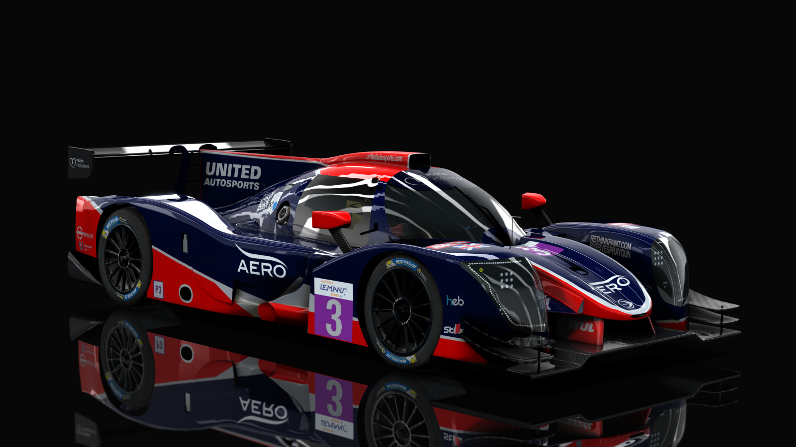 LMP-3 Ligier JSP320 Nissan, skin 2020_ELMS_03_United_Autosports