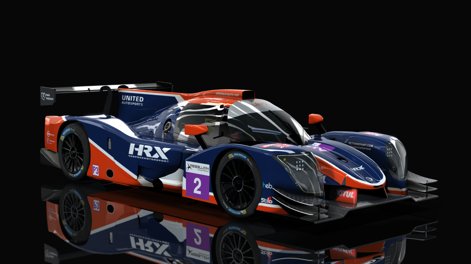 LMP-3 Ligier JSP320 Nissan, skin United Autosports-gtr2