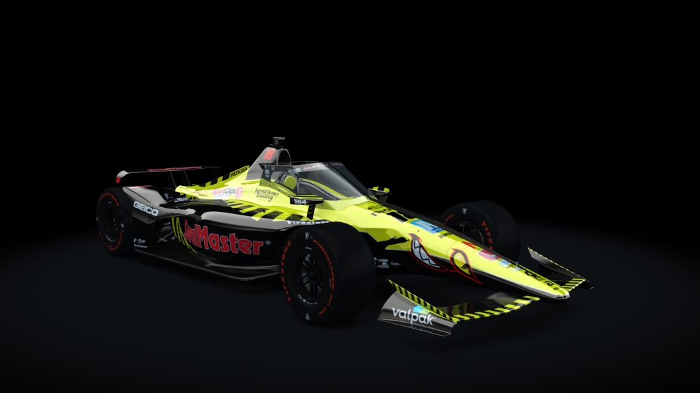 APEX INDYCAR INDY, skin REV2018