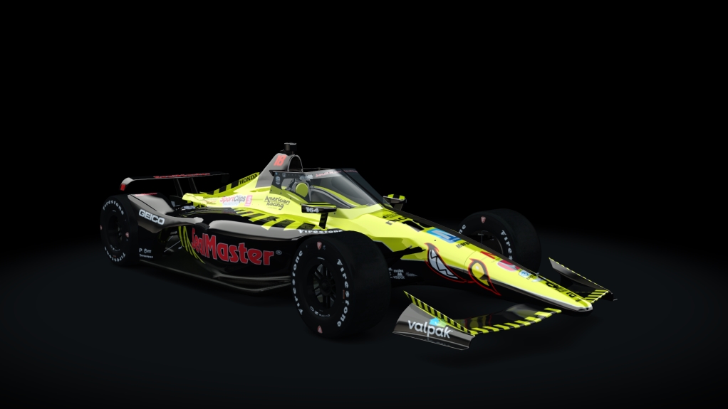 APEX INDYCAR OVAL, skin REV2018