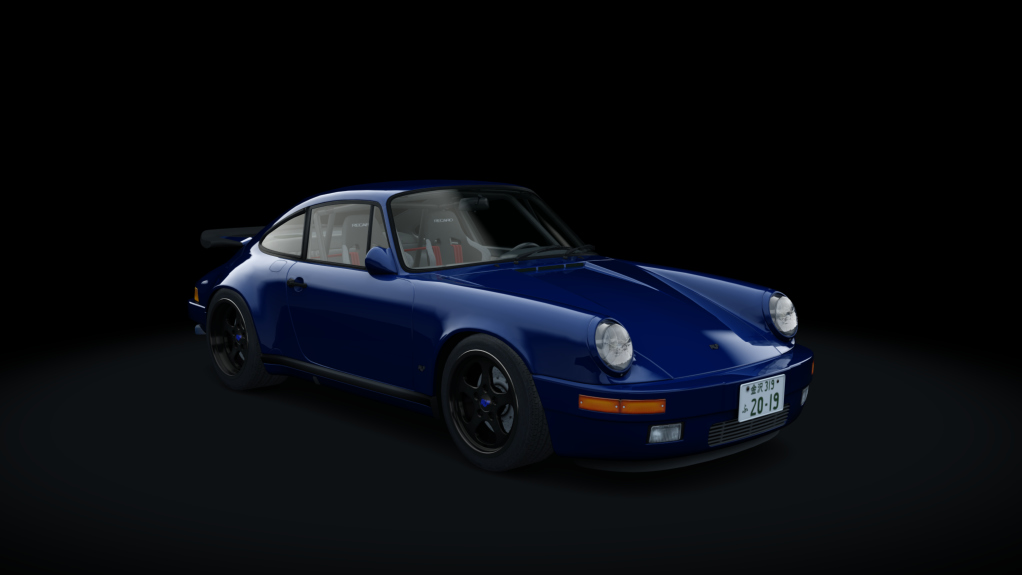 RUF CTR-1 Yellowbird, skin 07_blue_blackrims