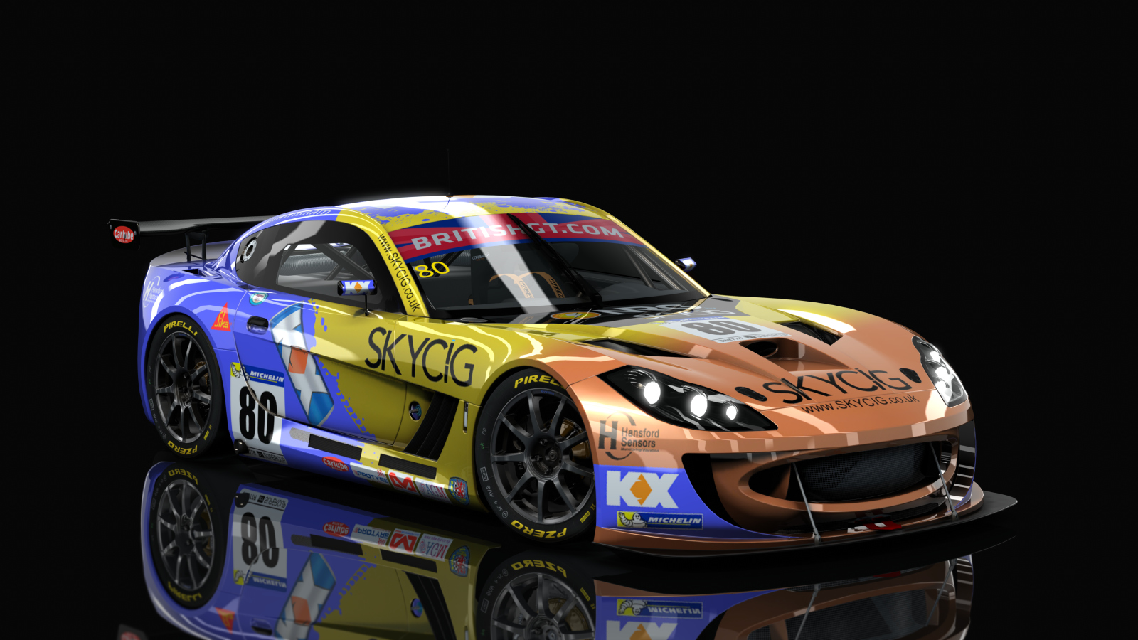 Ginetta G55 GT4 2017 LHD, skin KX_Supercup_GT