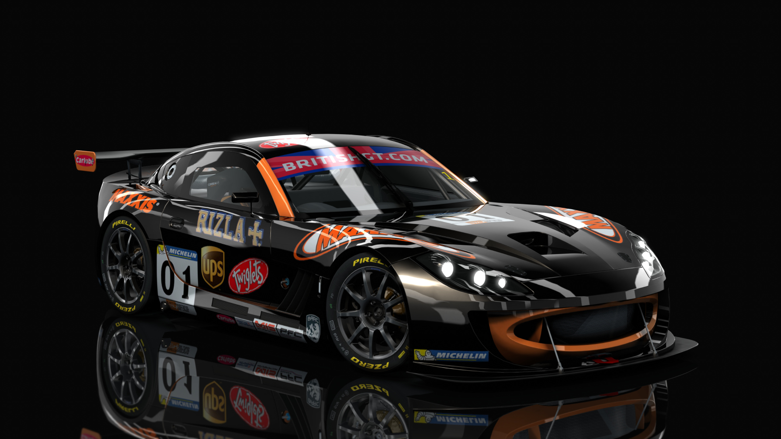 Ginetta G55 GT4 2017 RHD, skin Maxxis