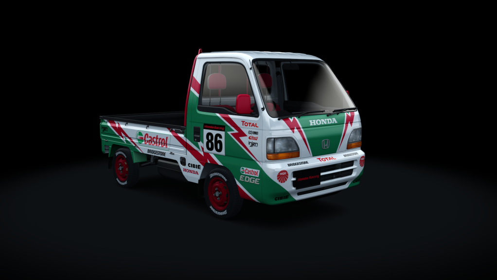 Honda Acty HA3, skin Castrol