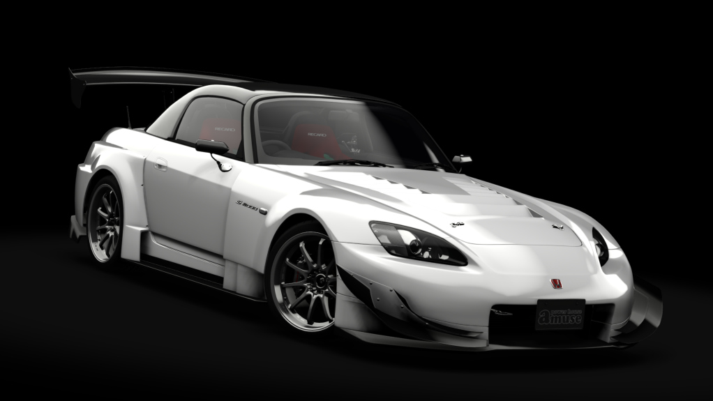 Honda S2000 Turbo GT1 Amuse (AP1), skin Grandprix_White