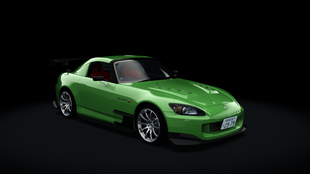 Honda S2000 (AP2 - Legendary), skin Lime_Green