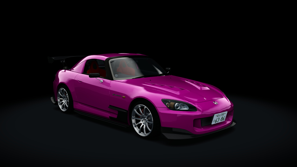 Honda S2000 (AP2 - Legendary), skin envy_fuchsia_magenta