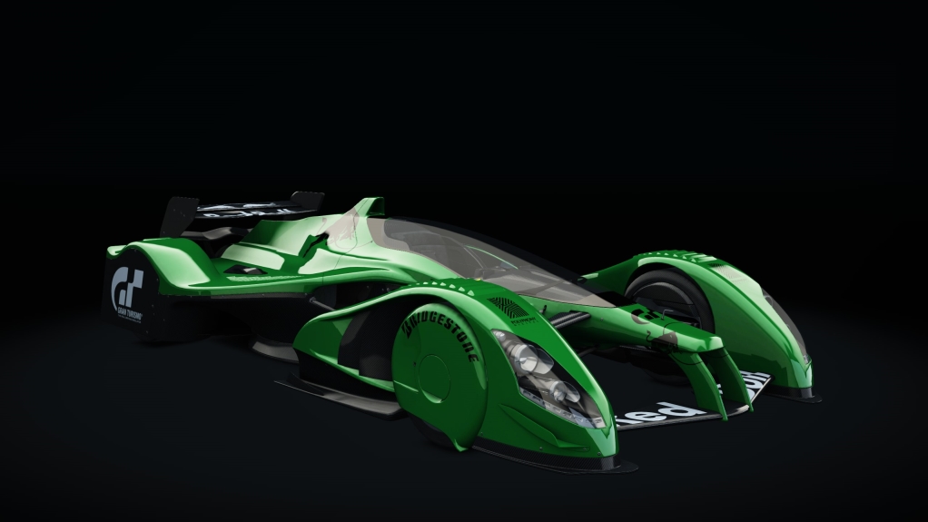 RedBull X2010 S1, skin green