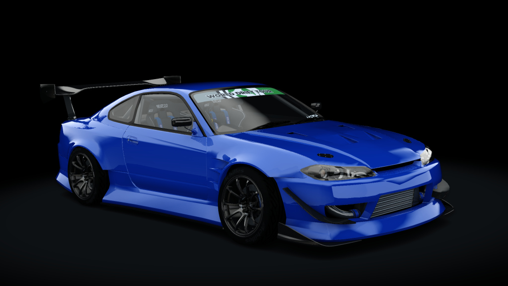 WDT Nissan Silvia S15, skin blue