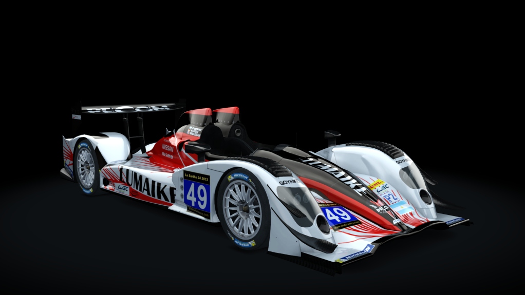 LMP2 Oreca 03 2012, skin 49c