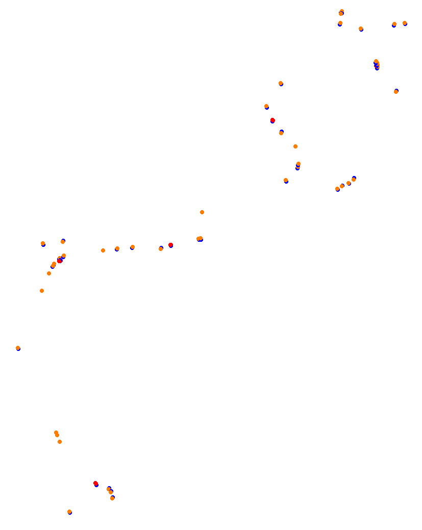 Monaco GP Circuit collisions